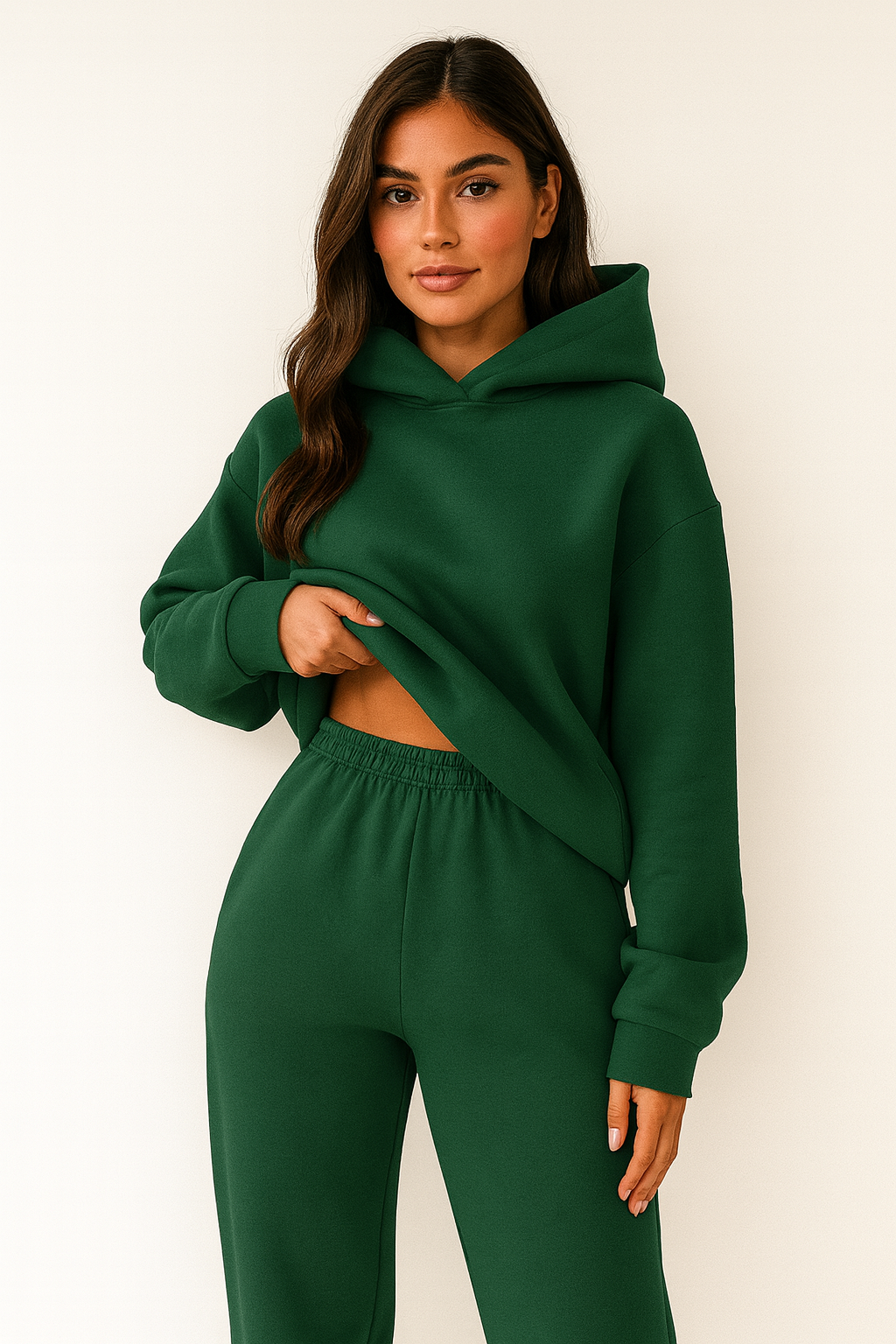 Women’s Hooded Two-Piece Set  | Winter