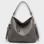 Women's Multi Zip Shoulder Bag | Large