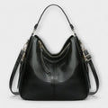 Women's Multi Zip Shoulder Bag | Large
