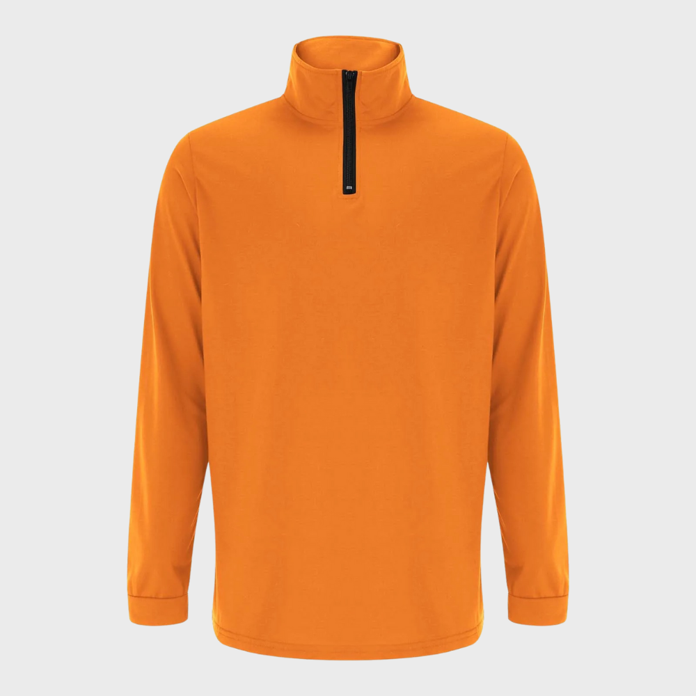 Men’s Slim Fit Long-Sleeve Sweater | Half-Zip