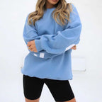 Women's Casual Back Print Sweater | Oversized Fit