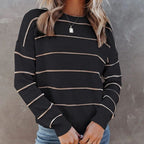 Women's Casual Striped Sweater | Fall