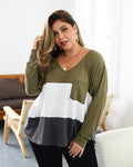 Women's Casual Waffle Knit Top | Long Sleeves