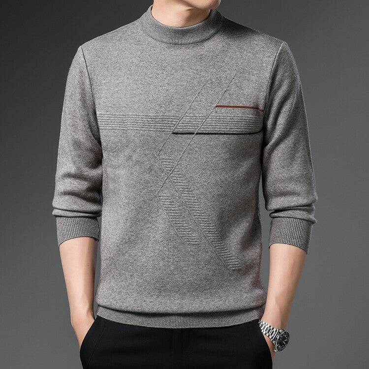 Men's Casual Round Neck Sweater | Fall