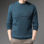 Men's Casual Round Neck Sweater | Fall