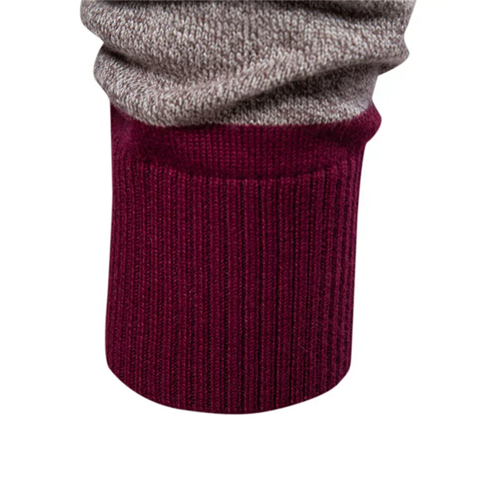 Men's Striped Knit Polo Sweater | Casual