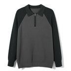 Men's Casual Quarter Zip Sweater | Collared