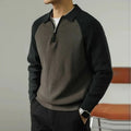 Men's Casual Quarter Zip Sweater | Collared