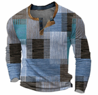Men's Geometric Pattern Sweater | Casual