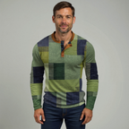 Men's Geometric Pattern Sweater | Casual