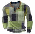 Men's Geometric Pattern Sweater | Casual