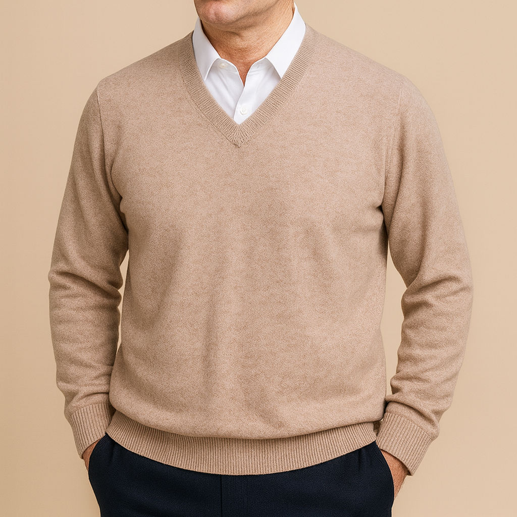 Men's Classic V-Neck Sweater | Casual