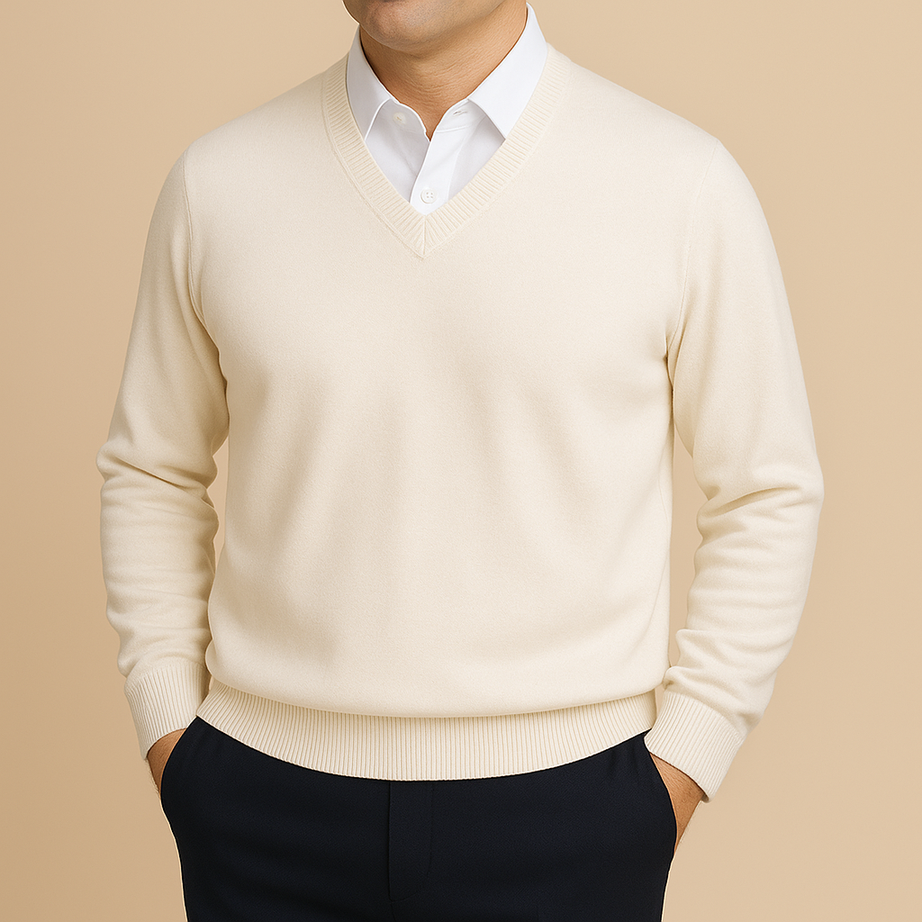 Men's Classic V-Neck Sweater | Casual