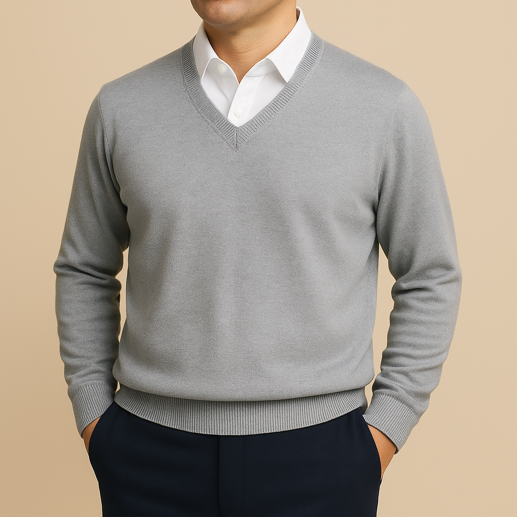 Men's Classic V-Neck Sweater | Casual