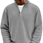 Men's Quarter Zip-Up Sweater | Casual