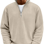 Men's Quarter Zip-Up Sweater | Casual