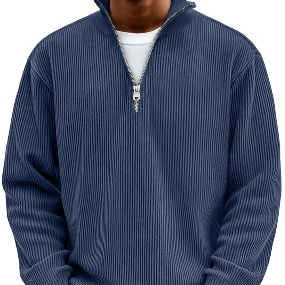 Men's Quarter Zip-Up Sweater | Casual