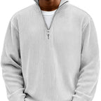 Men's Quarter Zip-Up Sweater | Casual