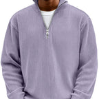Men's Quarter Zip-Up Sweater | Casual
