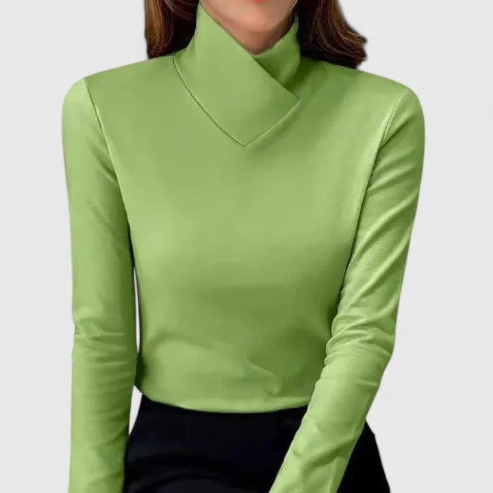 Women's Fitted Turtleneck Sweater | Elegant