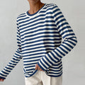 Women's Striped Crew Neck Sweater | Classic