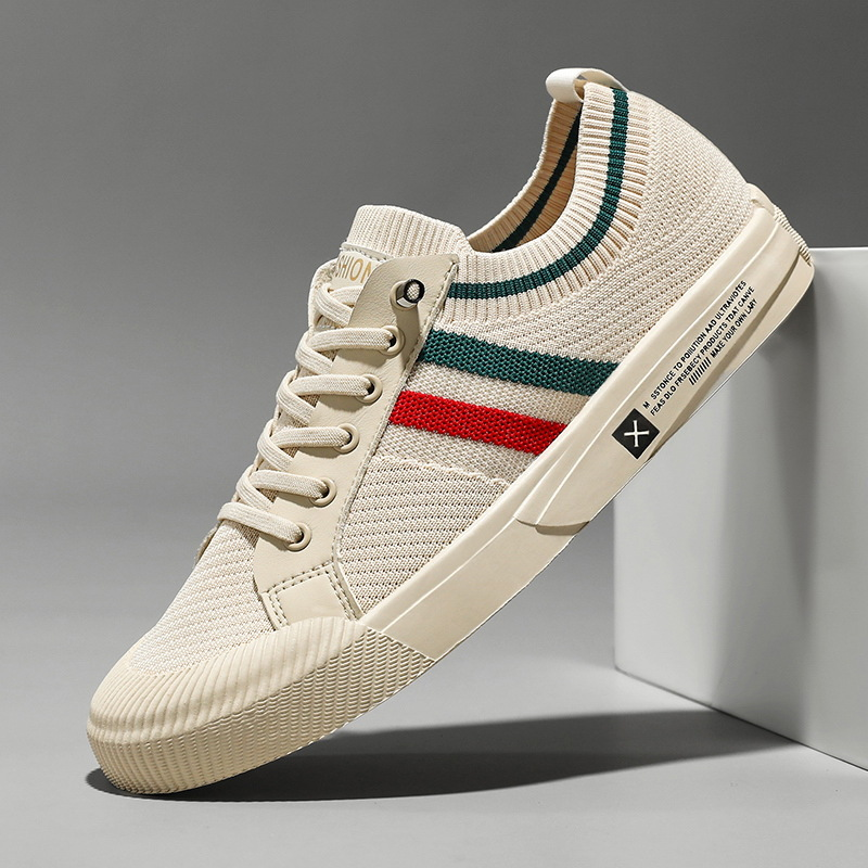 Men's Casual Streetwear Style Sneakers | Lace-Up
