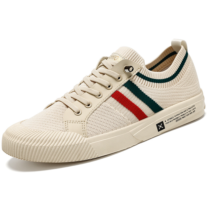 Men's Casual Streetwear Style Sneakers | Lace-Up