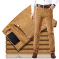 Men’s Formal Textured Trousers | Straight-Fit