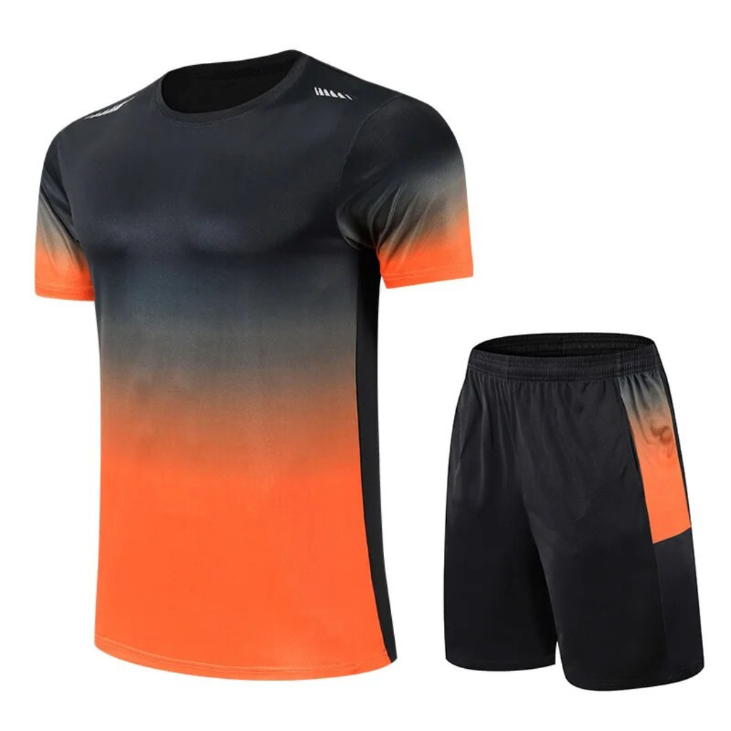 Men's Activewear T-Shirt and Shorts Set | Matching