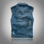 Men's Casual Button Up Vest | Sleeveless