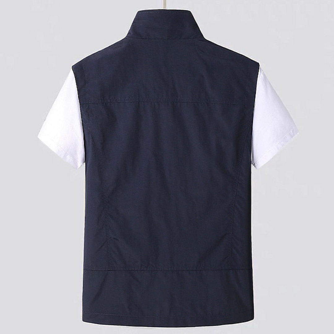 Men's Casual Vest | Full-Zip