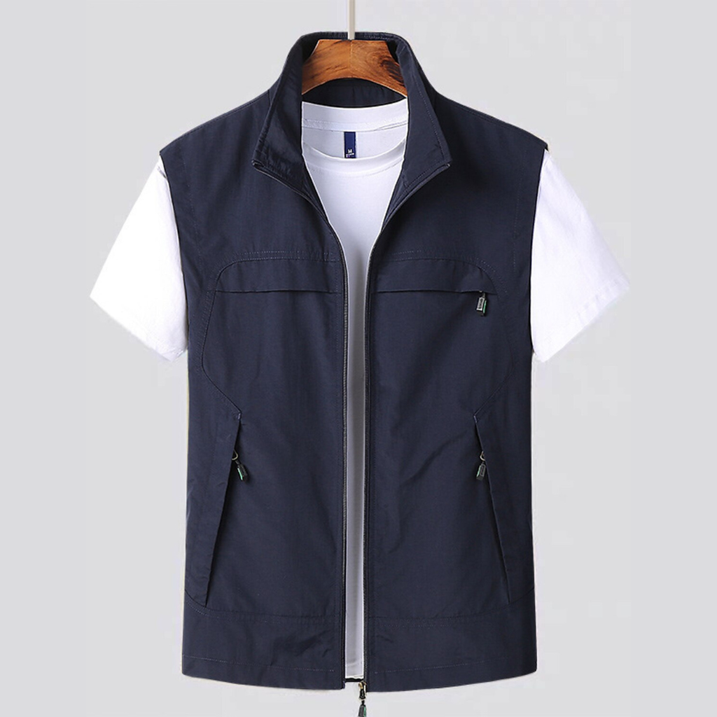 Men's Casual Vest | Full-Zip