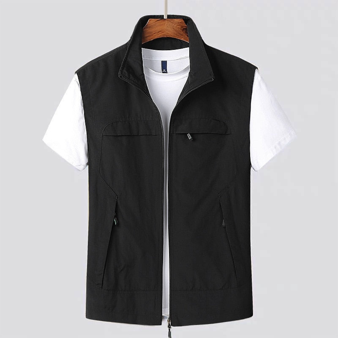 Men's Casual Vest | Full-Zip