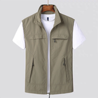 Men's Casual Vest | Full-Zip