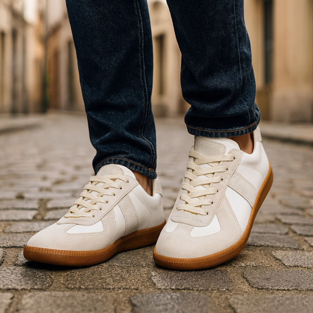 Men's Orthopedic Lace-Up Sneakers | Flat