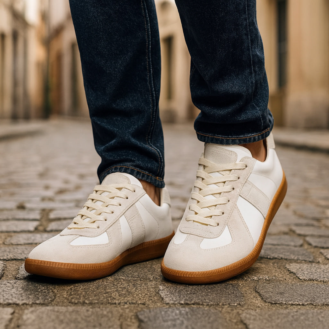 Men's Orthopedic Lace-Up Sneakers | Flat