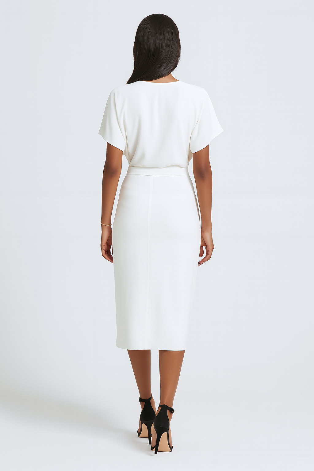 Women's Elegant Minimalist Dress | Midi