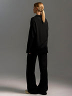Women's Collar Sweater Co Ord Set | Loungewear