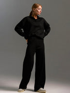 Women's Collar Sweater Co Ord Set | Loungewear