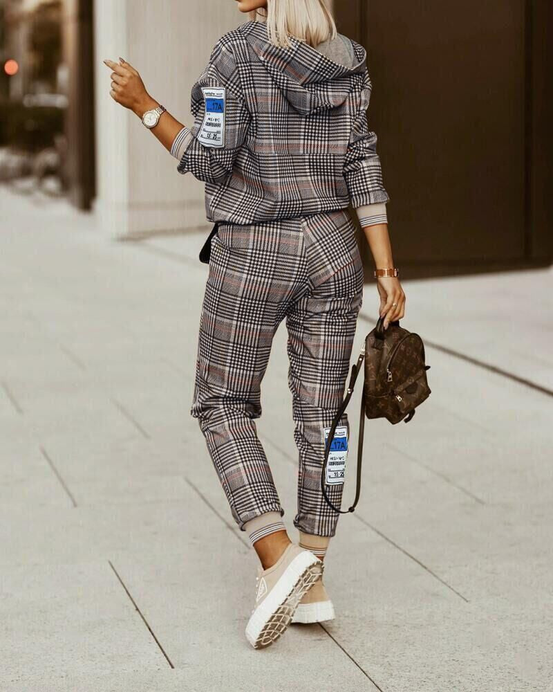 Women's Stylish Geometric-Print Set | Casual