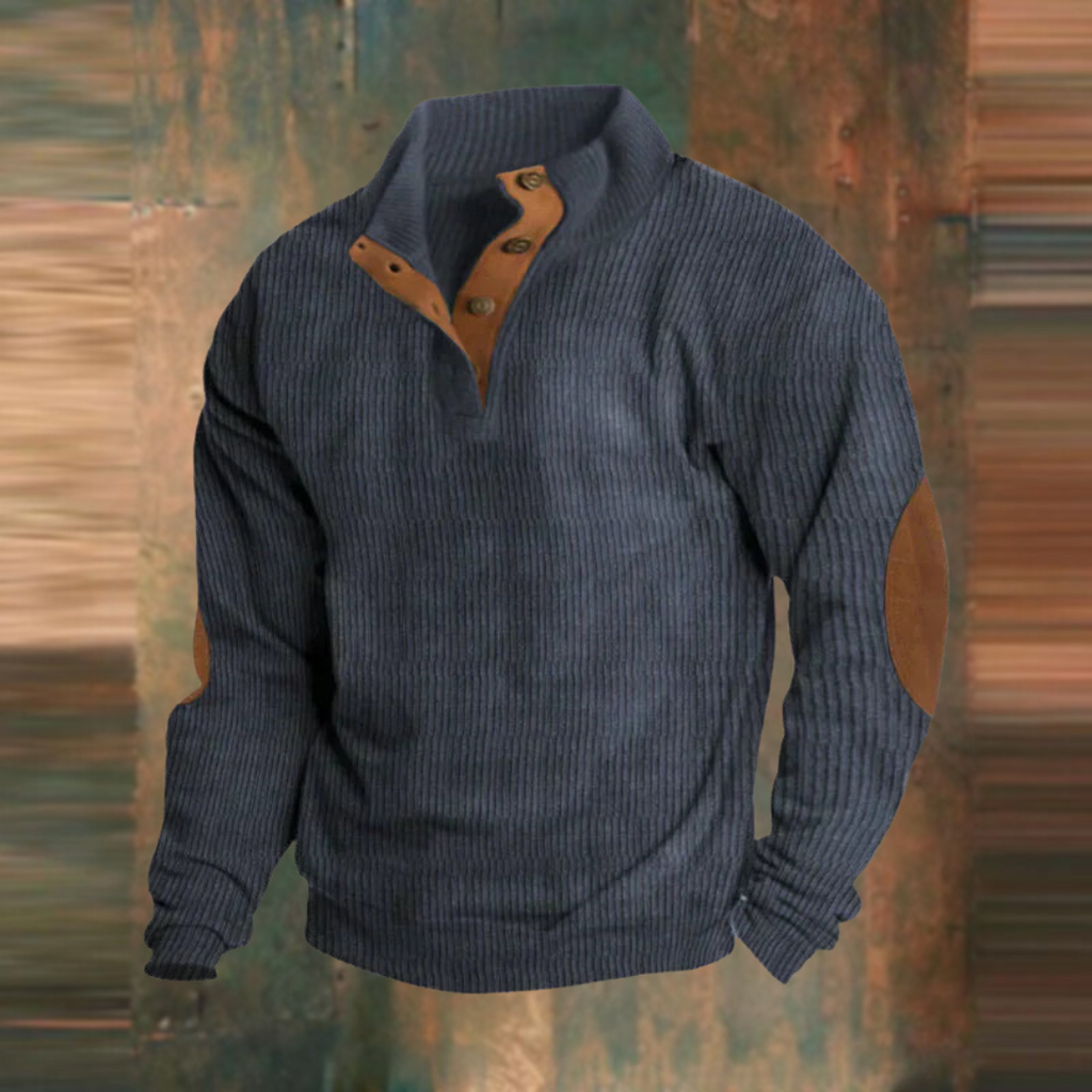Men's Knit Long Sleeve Sweater | Fall