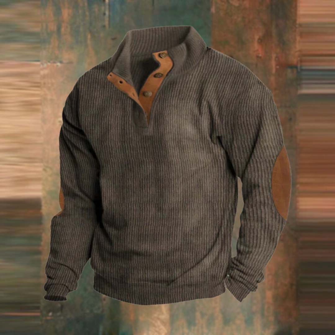 Men's Knit Long Sleeve Sweater | Fall