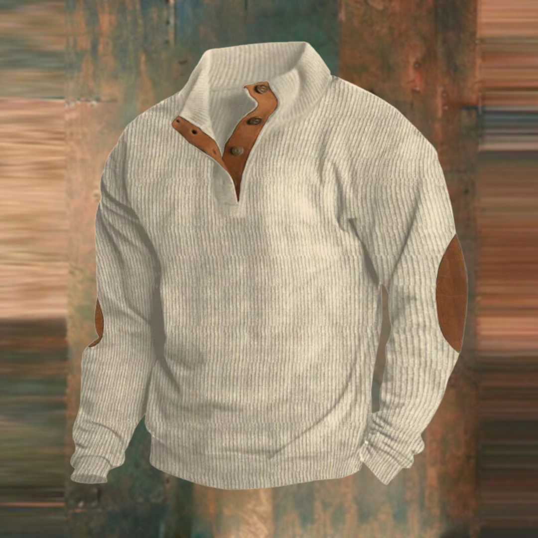 Men's Knit Long Sleeve Sweater | Fall