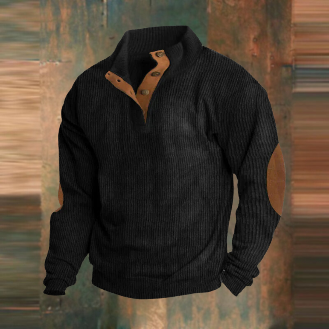 Men's Knit Long Sleeve Sweater | Fall