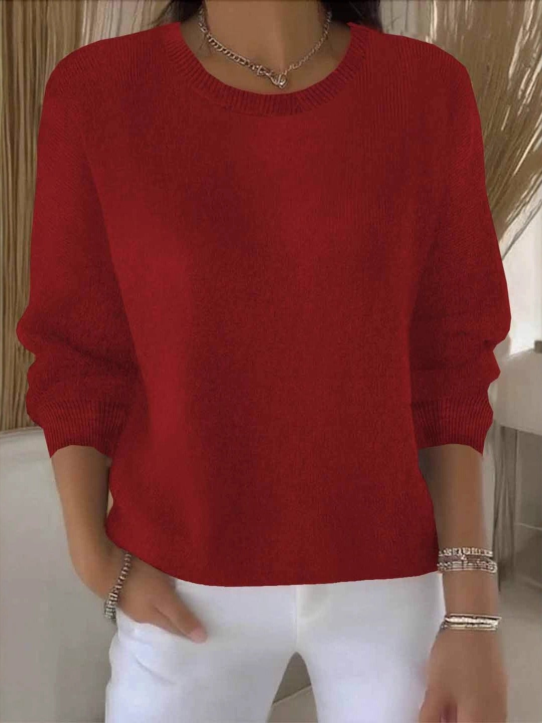 Women's Casual Fall Sweater | Knit