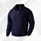 Men’s Cable Knit Half Zip Sweater | Winter