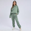 Women's Casual Loose Hooded Tracksuit | Co-Ord