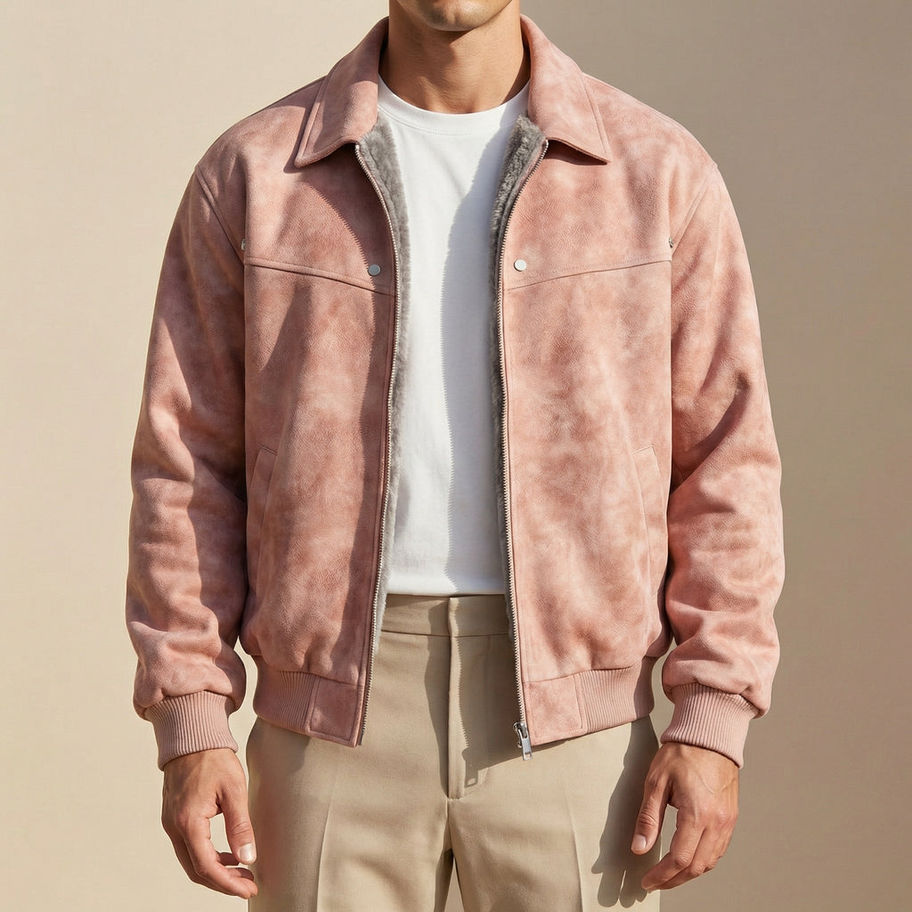 Men's Vintage Winter Casual Jacket | Zip Up