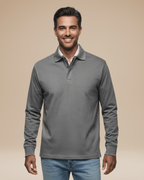 Men's Long-Sleeved Polo Shirt | Casual