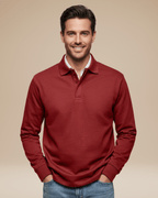 Men's Long-Sleeved Polo Shirt | Casual